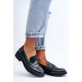 FG2 Mocassins Classiques Femme Vert Faradays 6