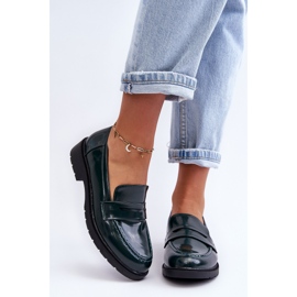 FG2 Mocassins Classiques Femme Vert Faradays 7