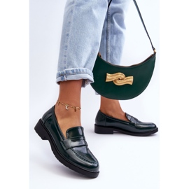 FG2 Mocassins Classiques Femme Vert Faradays 8