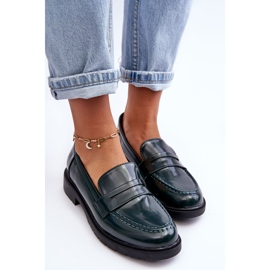 FG2 Mocassins Classiques Femme Vert Faradays 9