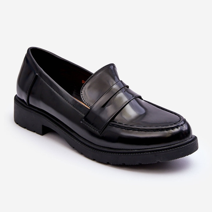 FG2 Mocassins Classiques Femme Noir Faradays 1