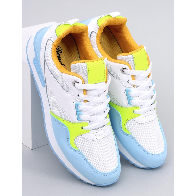 Baskets femme Griner LT.BLUE multicolore 1