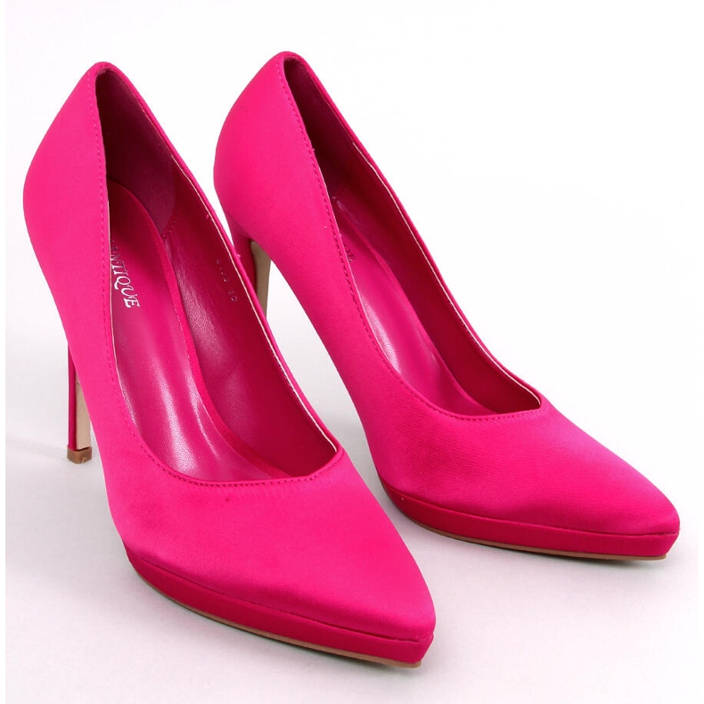 Escarpins Inness Fuchsia Stiletto rose 1