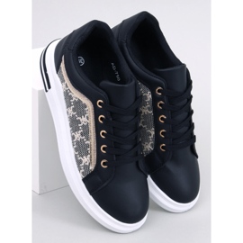 Baskets femme Delay noires le noir 1