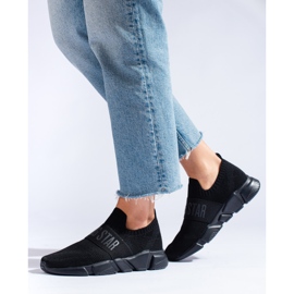 Baskets femme Big Star JJ274296 noir 2