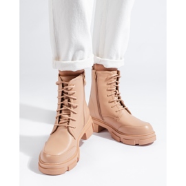 Sac à lacets femme beige 2 Sac à lacets femme beige 2