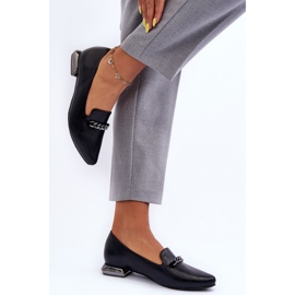 PD1 Ballerines Avec Chaîne Noir Lanez 2