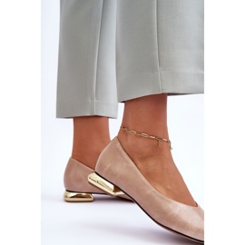 PD1 Escarpins Cuir Beige Vaani 2 PD1 Escarpins Cuir Beige Vaani 2