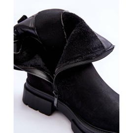 Bottes Classiques Chaudes Suède Vergilia Noir le noir 9