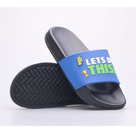 Coqui Jr. 6383-612-2220 pantoufles bleu 1