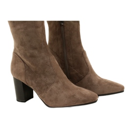 Bottines femme Beige-Taupe Stretch Caprice 9-25520-41 355 4