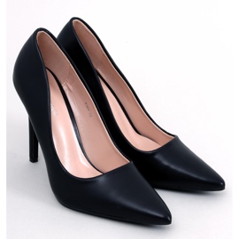 Escarpins Carra noirs à talons aiguilles le noir 1