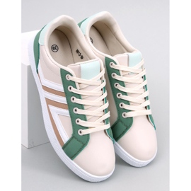 Baskets Fitz beiges pour femmes 1