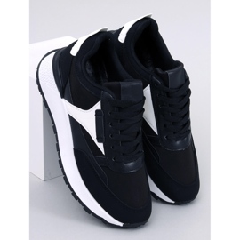 Baskets femme Manson noires 1