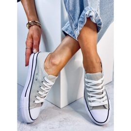 Baskets classiques femme Fargis Grey gris 4