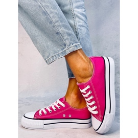 Baskets classiques pour femmes Fargis Fuchsia rose 3