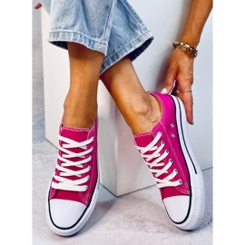 Baskets classiques pour femmes Fargis Fuchsia rose 2