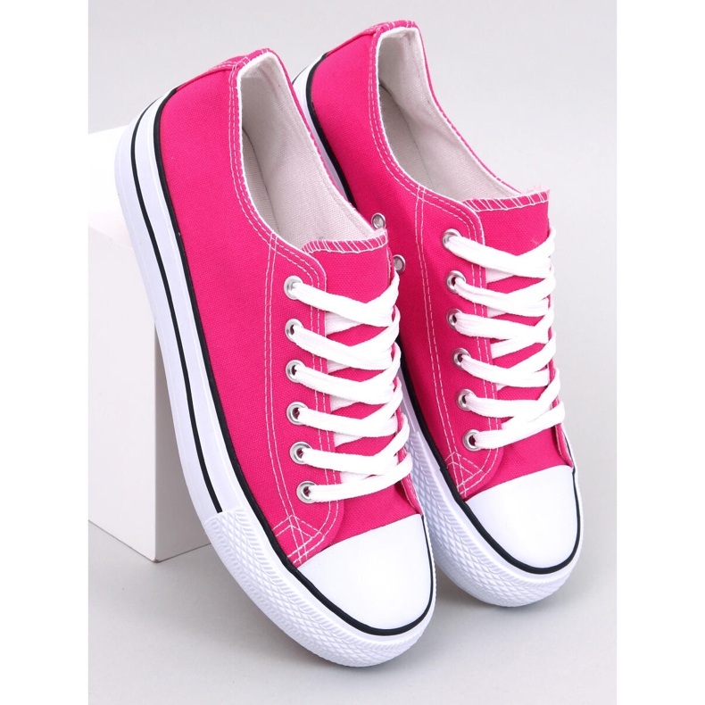 Baskets classiques pour femmes Fargis Fuchsia rose 1