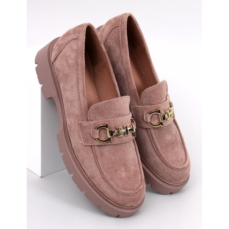 Mocassins femme Sully Kaki beige 1