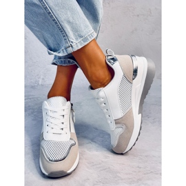 Baskets compensées Vargas Blanco blanche 4