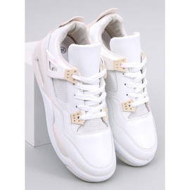 Baskets femme Vedder BLANC/BEIGE 1