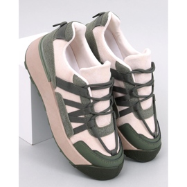 Baskets femme Potts Green multicolore 1