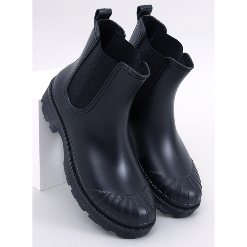 Bottes en caoutchouc Andel Black noir 1