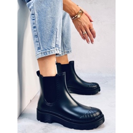 Bottes en caoutchouc Andel Black le noir 2