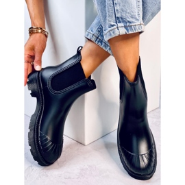 Bottes en caoutchouc Andel Black le noir 3
