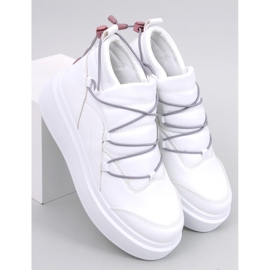 Baskets couvertes blanches Cooper 1