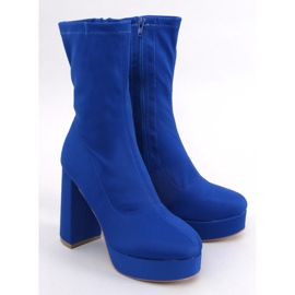 Baldacci Bottes à plateforme bleues 1
