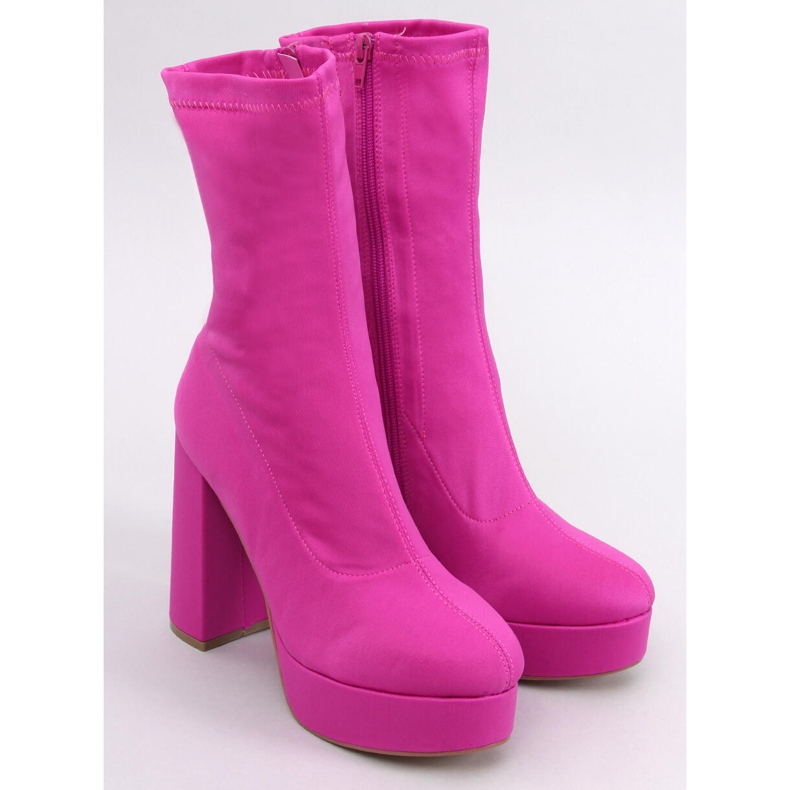 Bottines à plateforme Baldacci Fuchsia rose 1