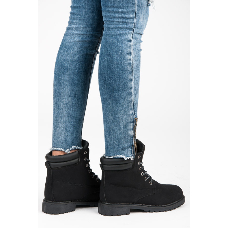 Queentina Trappeurs noirs le noir 1 Queentina Trappeurs noirs le noir 1