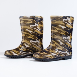 Shelovet garçons camo wellingtons multicolore 1 Shelovet garçons camo wellingtons multicolore 1