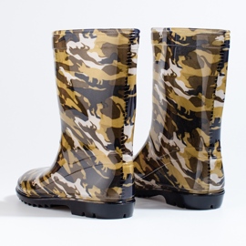 Shelovet garçons camo wellingtons multicolore 2 Shelovet garçons camo wellingtons multicolore 2