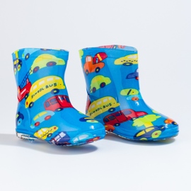 Bottes de pluie bleues garçon Shelovet 1