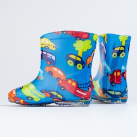Bottes de pluie bleues garçon Shelovet 2