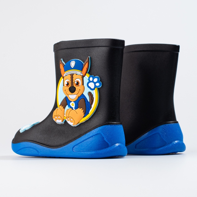 Bottes en caoutchouc pour enfants Shelovet, noires le noir 2