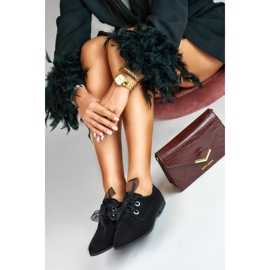 La.Fi Chaussures en daim élégantes le noir 3