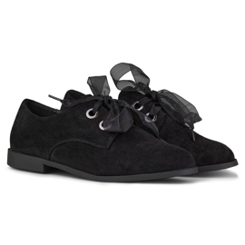 La.Fi Chaussures en daim élégantes le noir 8