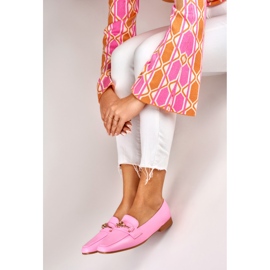 Chaussures plates roses 2 Chaussures plates roses 2