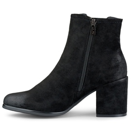 Bottes classiques en daim noir de Blaise 1