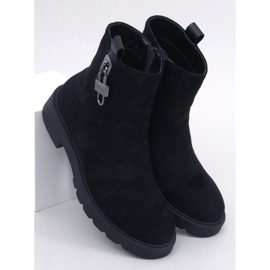 Bottines Chelsea femme Emarco noires 1