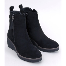 Meyer Bottines compensées noires le noir 1