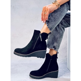 Meyer Bottines compensées noires le noir 5