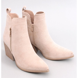 Bottines cowboy femme Ripley Beige 1 Bottines cowboy femme Ripley Beige 1