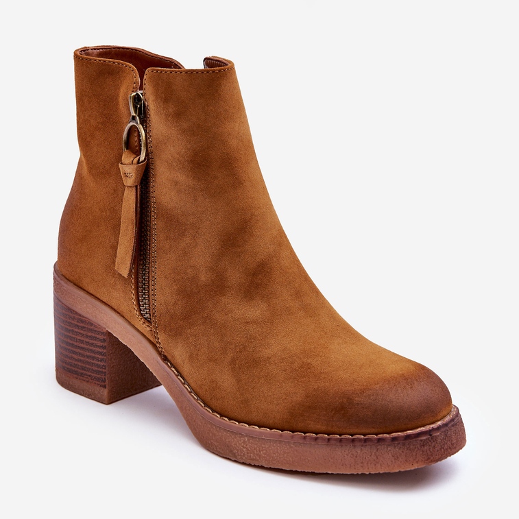 Bottes classiques en daim pour femmes marron Limoso brun 1