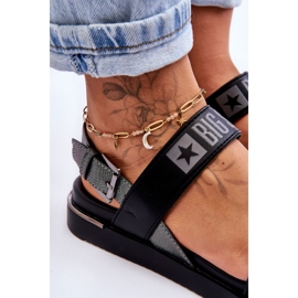 Sandales Plates Femme Big Star LL274938 Noir 3