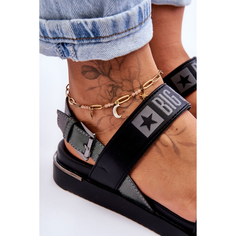 Sandales Plates Femme Big Star LL274938 Noir 3