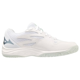 Chaussures de volley-ball Mizuno Lightning Star Z7 Jr V1GD230335 blanc blanc 1